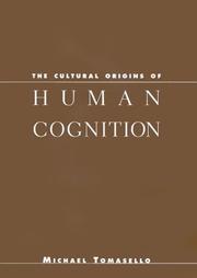 Cover of The Cultural Origins of Human Cognition